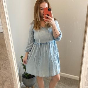 Denim dress
